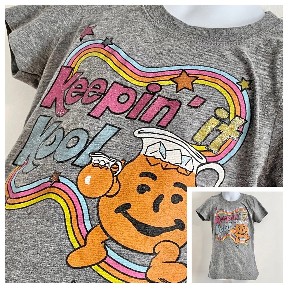 New Girl’s KOOL-AID Shimmer Graphic Tee Size S